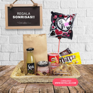 Cesto detallis. Ideal para sorprender a tu persona especial